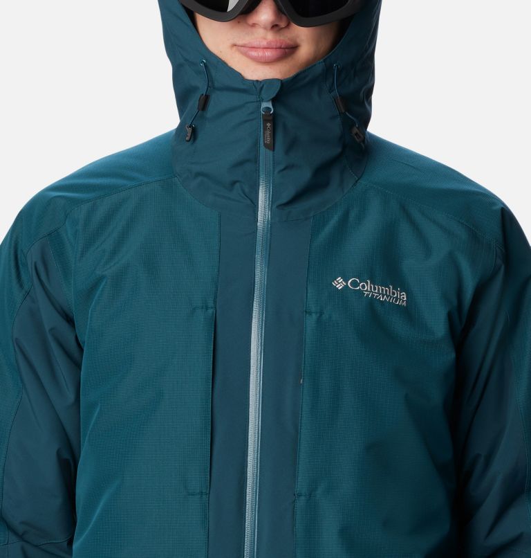 Columbia titanium jacket blue sale