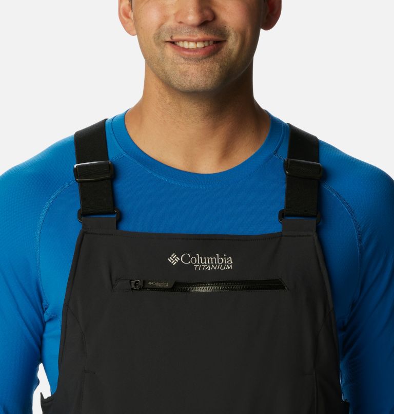 Men's Highland Summit Bib, Color: Black, image 4