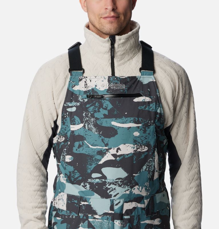 Highland Summit Bib | 346 | L, Color: Metal Geoglacial Print, Black, image 4