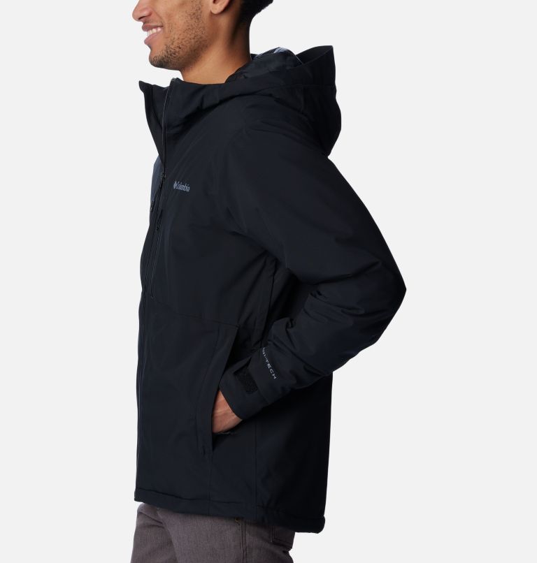 Men's Explorer's Edge Insulated Jacket, Color: Black, image 3