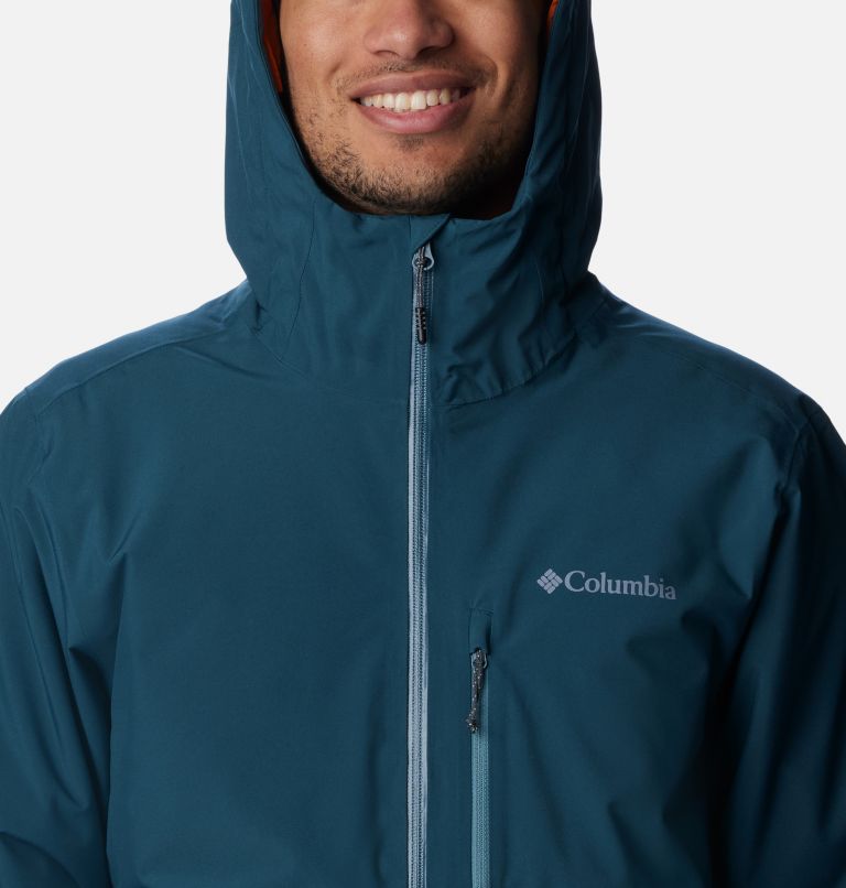 Thumbnail: Men's Explorer's Edge Insulated Jacket - Tall, Color: Night Wave, image 4