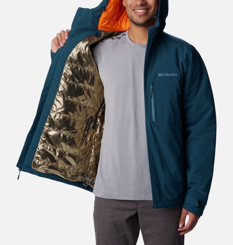 Thumbnail: Men's Explorer's Edge Insulated Jacket - Tall, Color: Night Wave, image 5