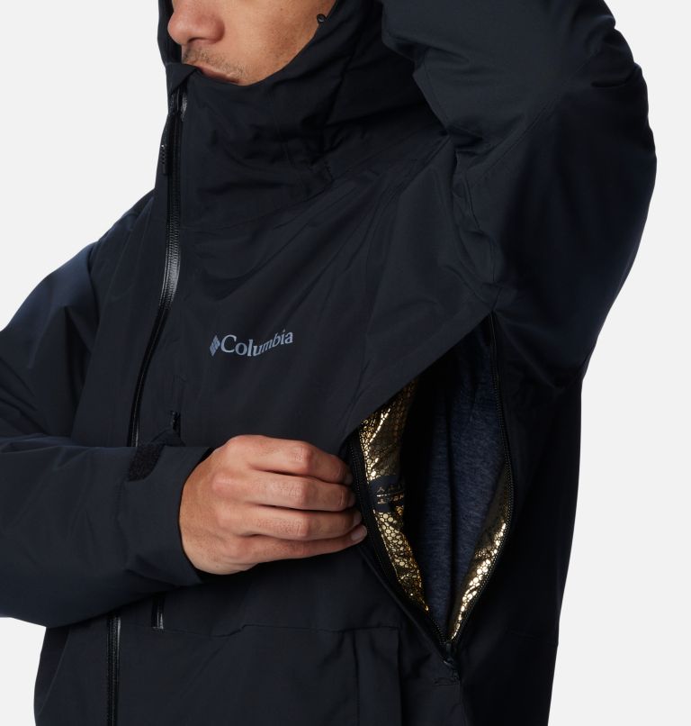 Men's Explorer's Edge Waterproof Insulated Jacket, Color: Black, image 8