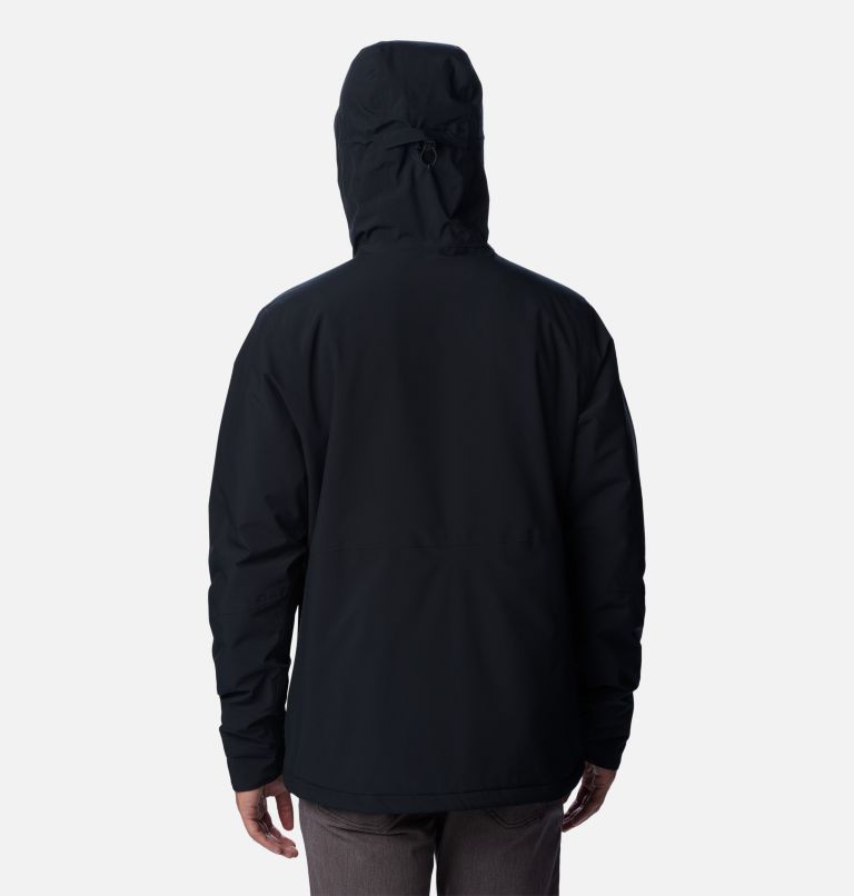 Men's Explorer's Edge Waterproof Insulated Jacket, Color: Black, image 2