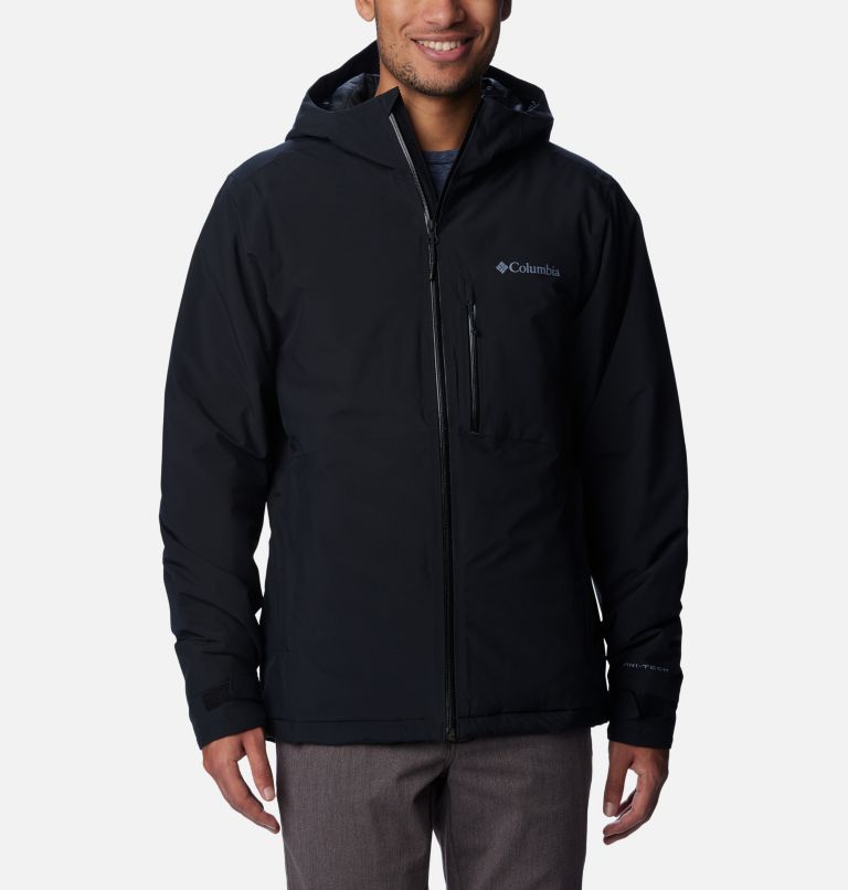 Thumbnail: Men's Explorer's Edge Waterproof Insulated Jacket, Color: Black, image 1