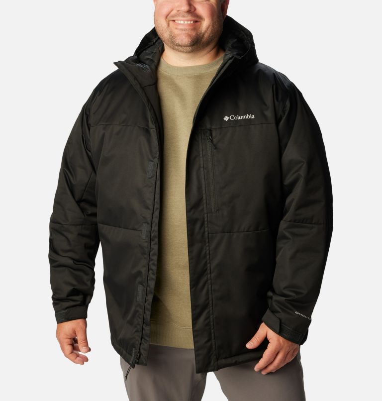 Mens waterproof hot sale insulated parka