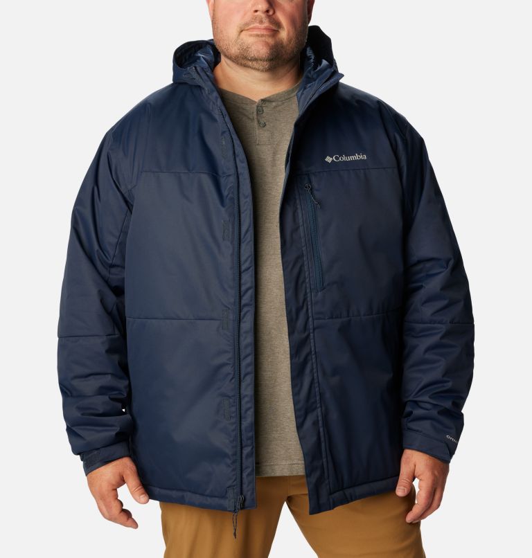 Chaqueta Columbia Ligera Impermeable Azul Hombre, Reciclado