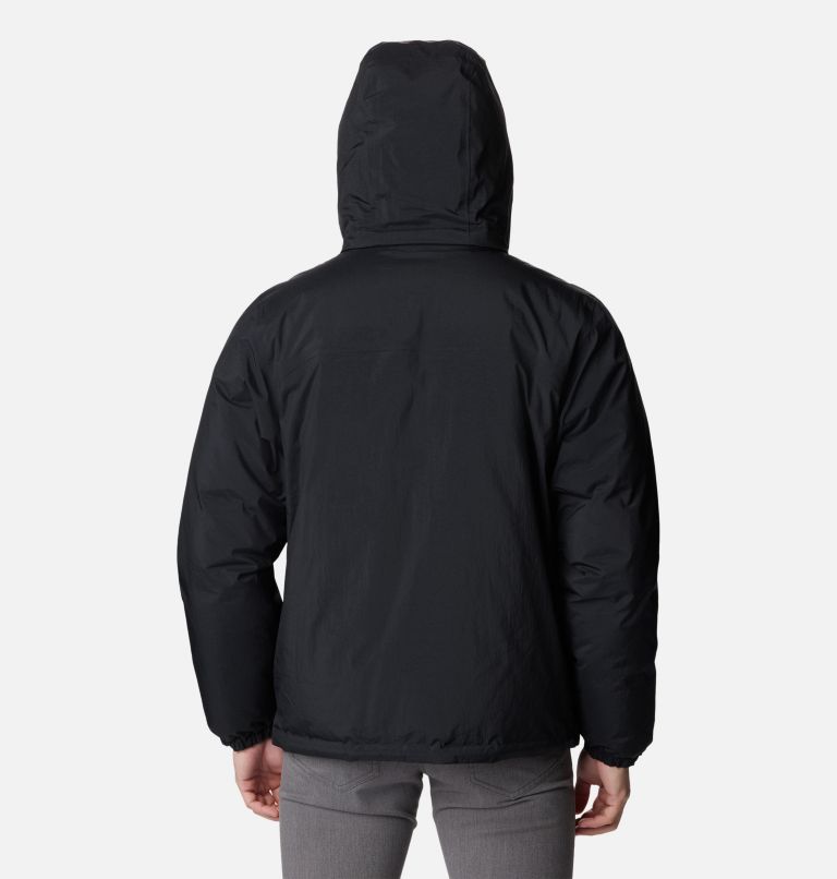 Men's Bulo Point Down Reversible Jacket, Color: Black, image 2