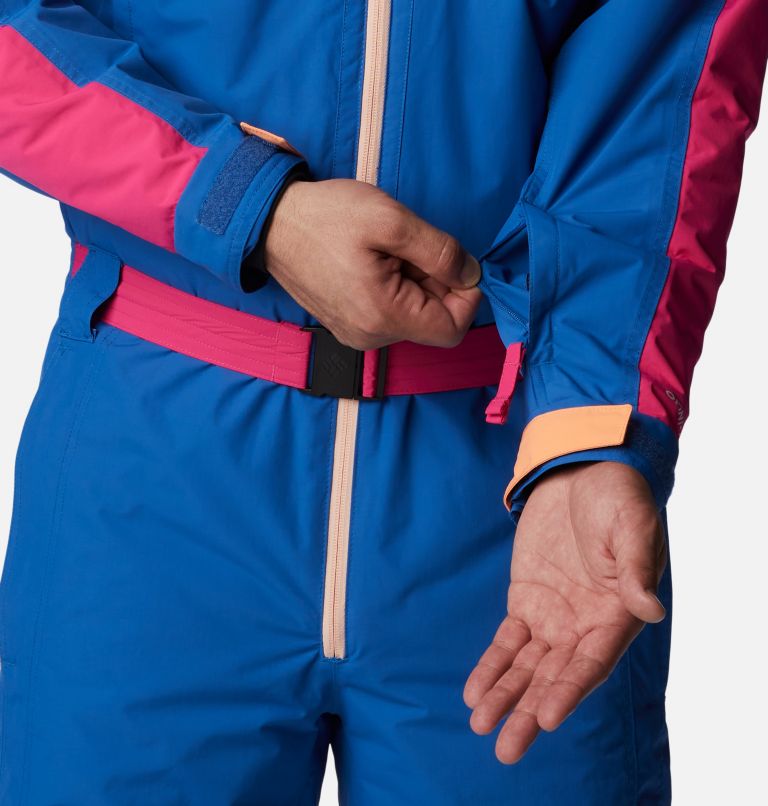 Men's Wintertrainer Snowsuit, Color: Bright Indigo, Fuchsia Fizz, image 7