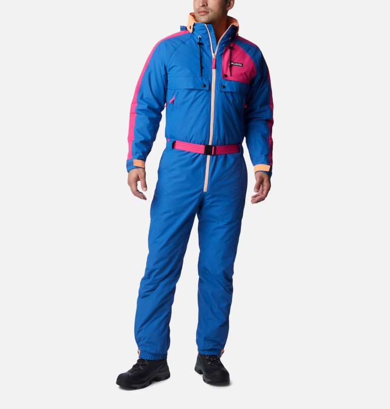Men's Wintertrainer Snowsuit, Color: Bright Indigo, Fuchsia Fizz, image 1