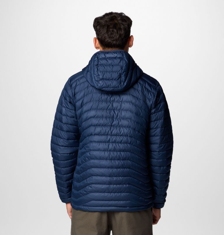 Men's Westridge Down Hooded Jacket, Color: Collegiate Navy, image 2