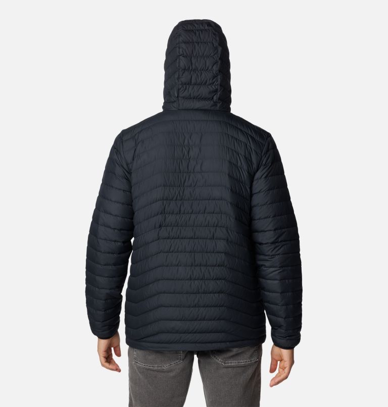 Men's Westridge Down Hooded Jacket, Color: Black, image 2