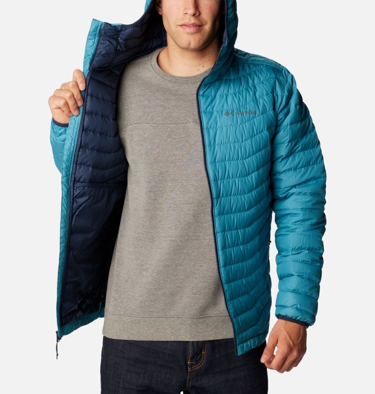 Men's Westridge Down Hooded Jacket, Color: Shasta, image 5