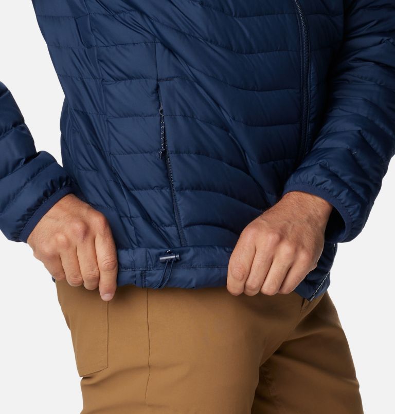 Men's alpha trail outlet down hooded jacket