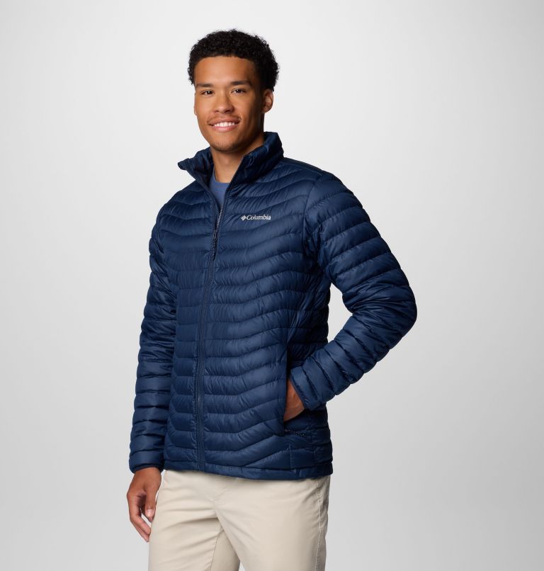 Men's Westridge Down Jacket, Color: Collegiate Navy, image 4