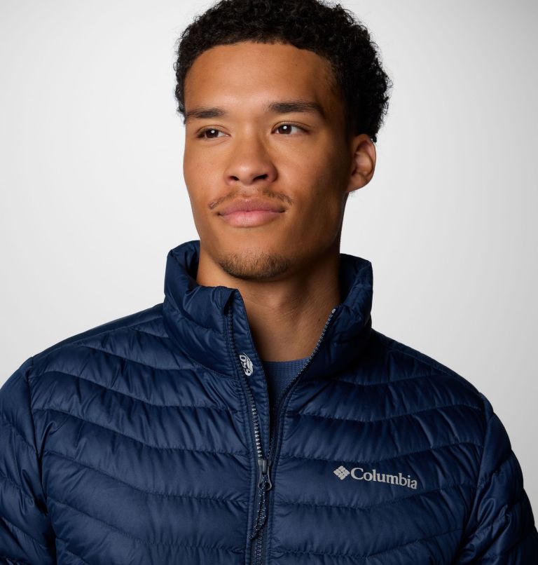 Men's Westridge Down Jacket, Color: Collegiate Navy, image 5