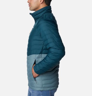 Men's Westridge Down Jacket, Color: Metal, Night Wave, image 3