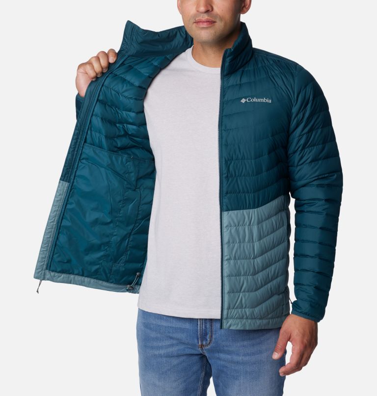 Westridge Down Jacket, Color: Metal, Night Wave, image 5