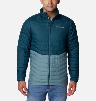 Comprar Chaqueta De Plumas Columbia Hombre Barato - Alpha Trail Chamarras  Azul Marino