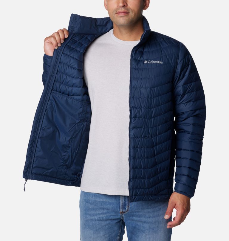 Men's Westridge Down Jacket, Color: Collegiate Navy, image 5