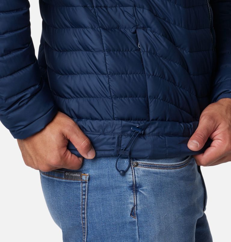 Men's Westridge Down Jacket, Color: Collegiate Navy, image 6