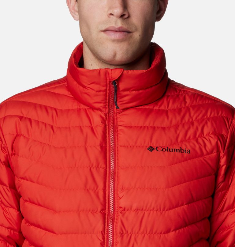 Men's Westridge Down Jacket, Color: Spice, Sail Red, image 4