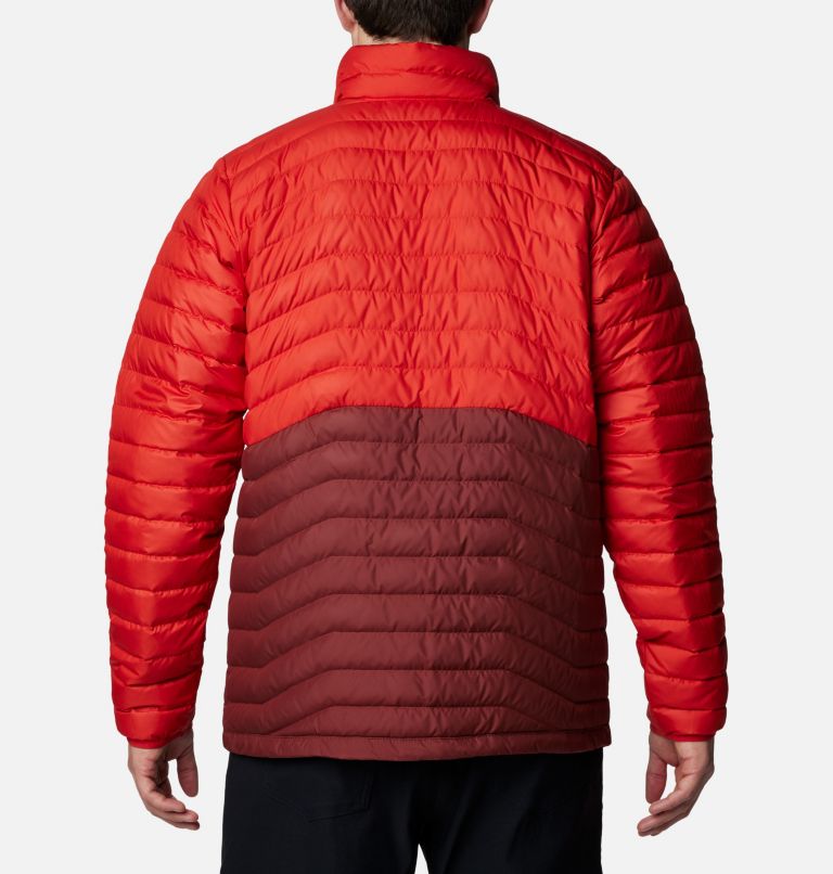 Men's Westridge Down Jacket, Color: Spice, Sail Red, image 2