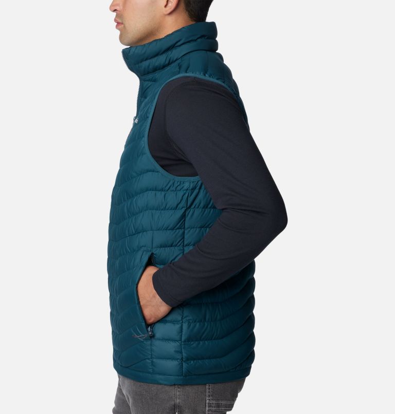 Men's packable down clearance vest