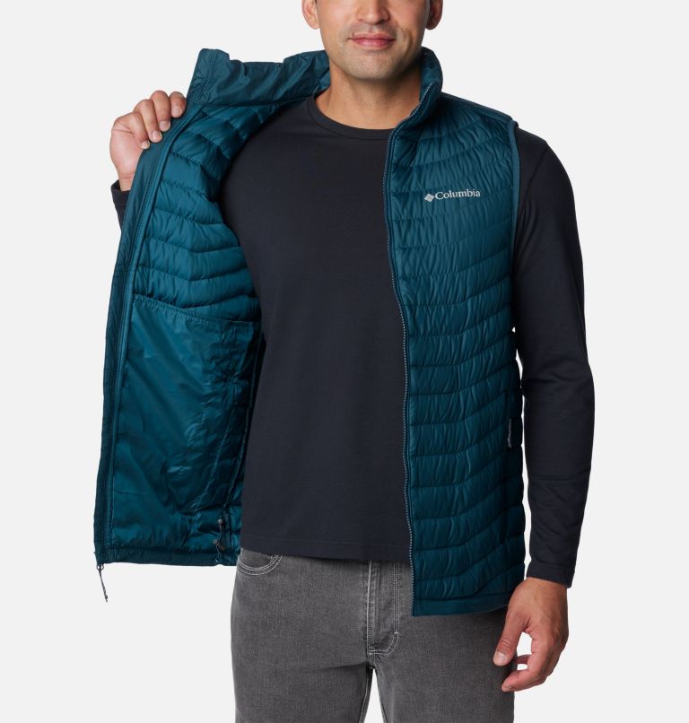 Mens puffer hotsell vest columbia