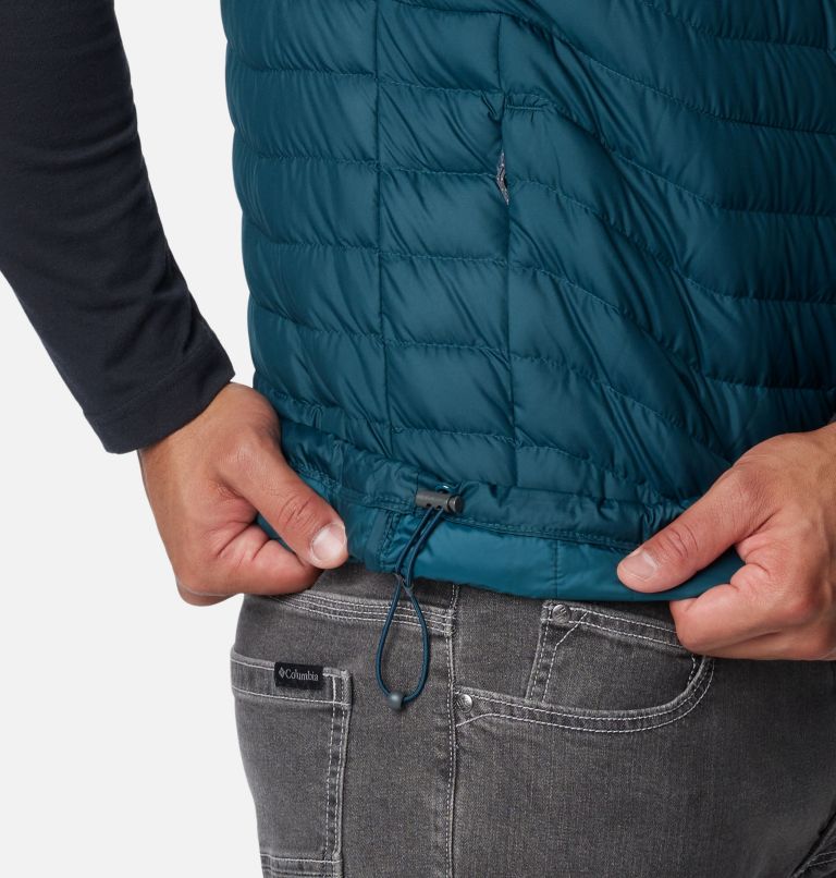 Men's Westridge Down Vest, Color: Night Wave, image 6
