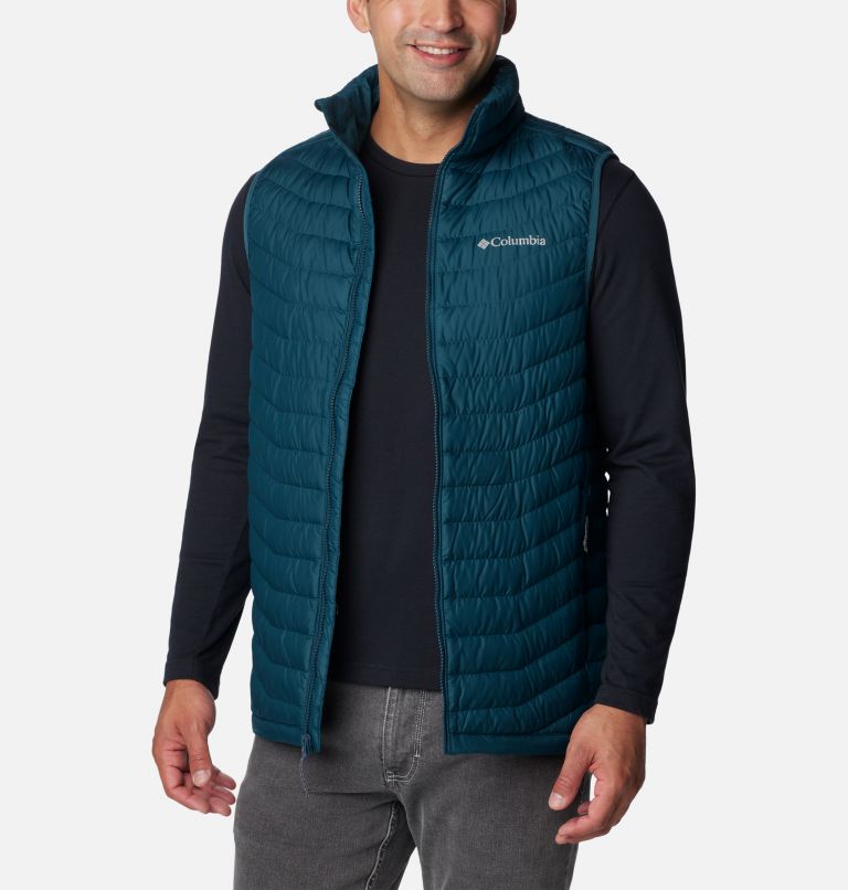 Mens navy outlet down vest