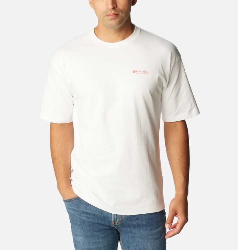 Thumbnail: T-shirt imprimé Wintertrainer pour hommes, Color: White, image 2