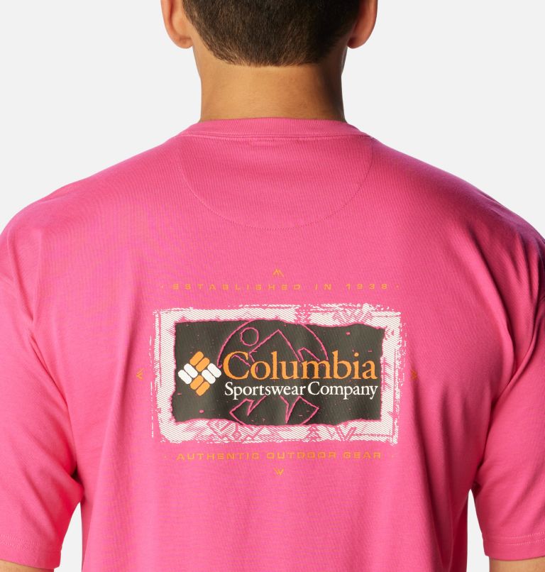 Men's Wintertrainer Graphic T-Shirt, Color: Fuchsia Fizz, image 5
