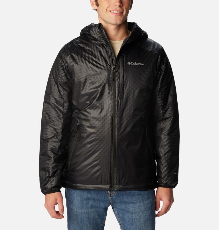 Men's Arch Rock Double Wall Elite Hooded Insulated Jacket, Color: Black, image 1