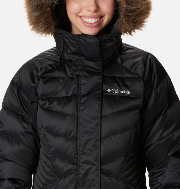 Women's Lay D Down III Jacket, Color: Black Matte, image 4