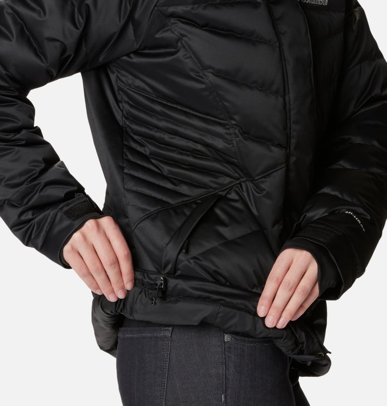 Women's Lay D Down III Jacket, Color: Black Matte, image 9