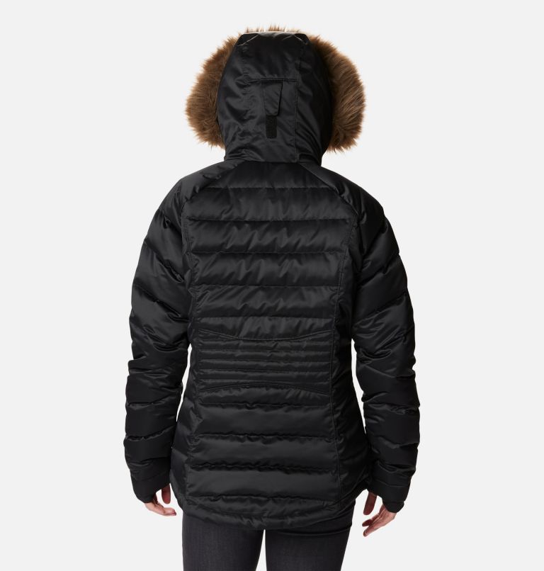 Women's Lay D Down III Jacket, Color: Black Matte, image 2