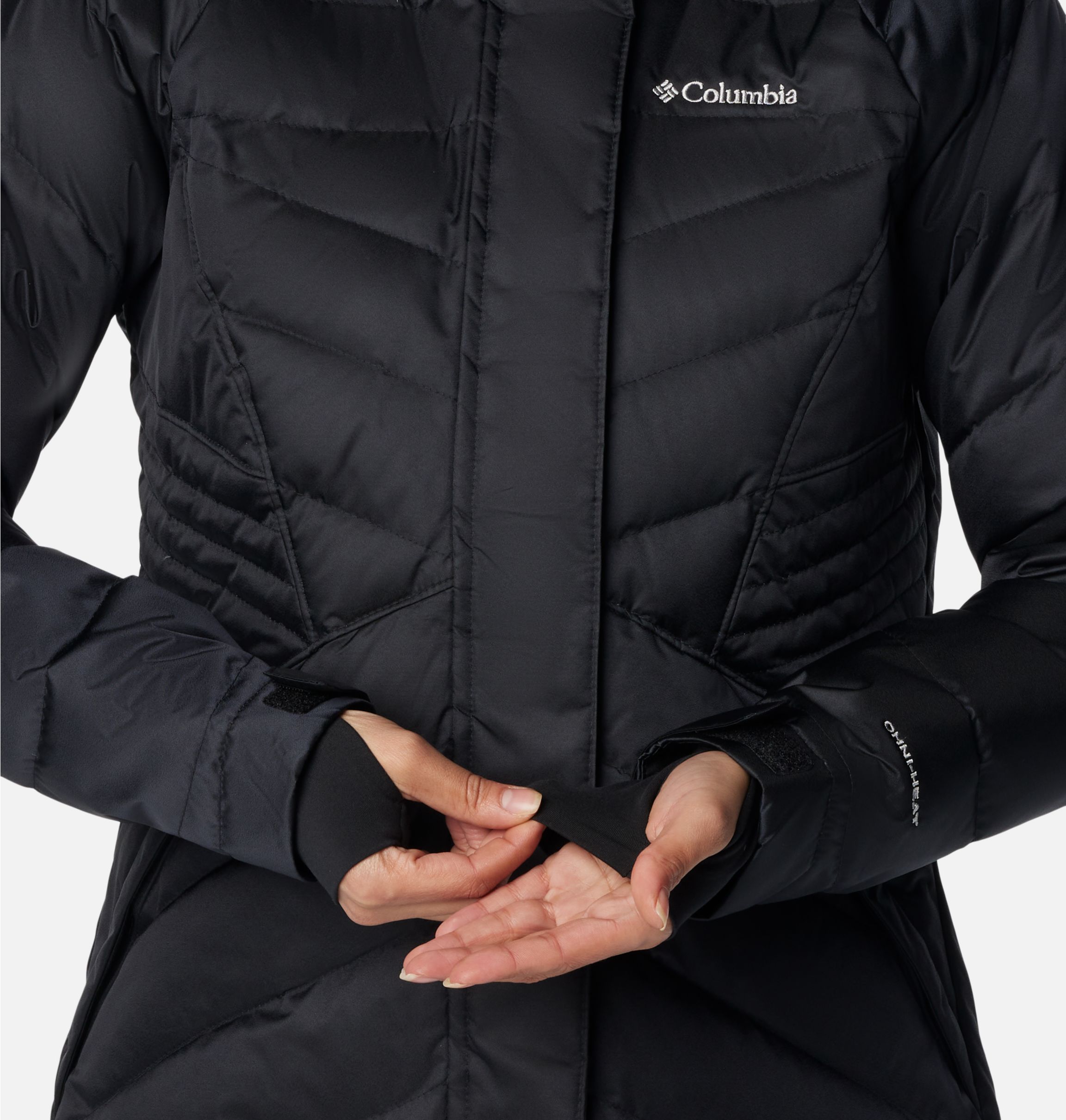 Columbia black hot sale winter coat