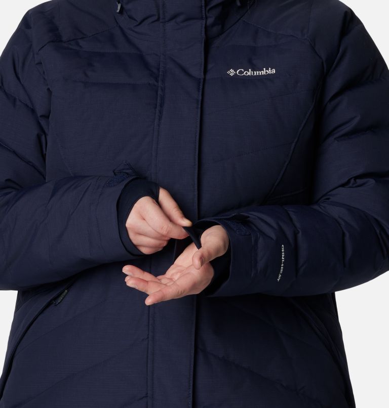 Thumbnail: Women's Lay D Down III Jacket, Color: Dark Nocturnal Matte, image 8