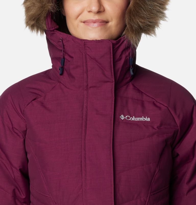 Women's Lay D Down III Jacket, Color: Marionberry Matte, image 4
