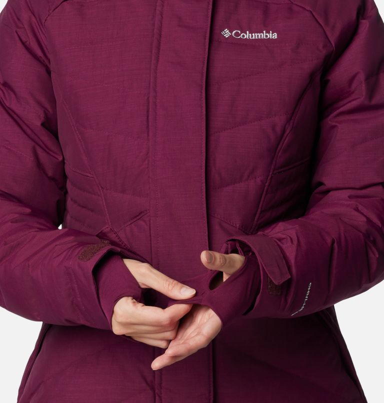 Thumbnail: Women's Lay D Down III Jacket, Color: Marionberry Matte, image 7