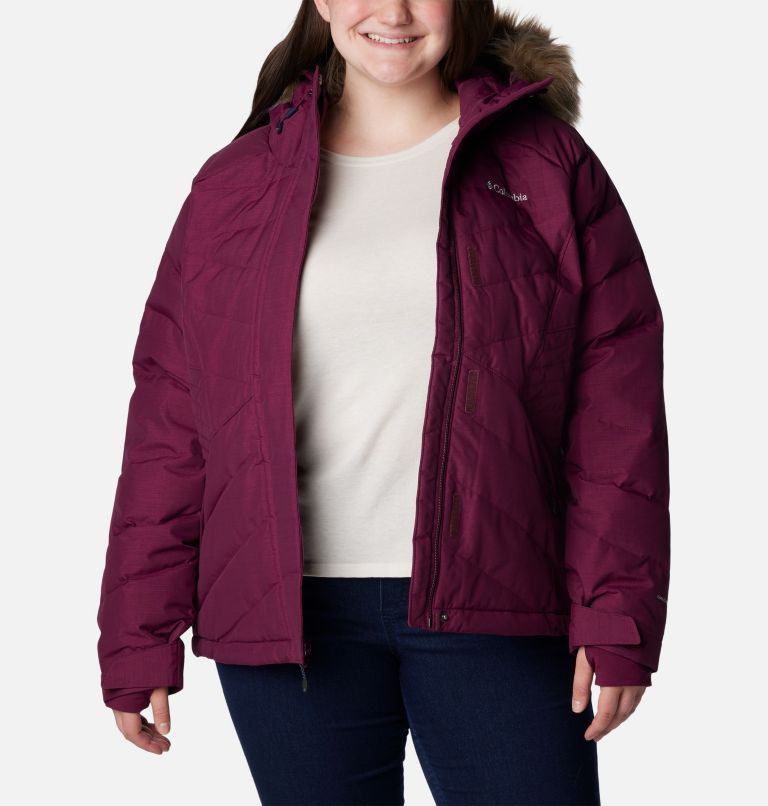 Women's Lay D Down III Jacket, Color: Marionberry Matte, image 10