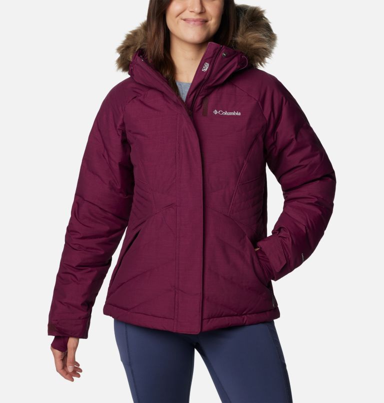 Columbia Rain Jacket – Women's – Plum Ski-ters