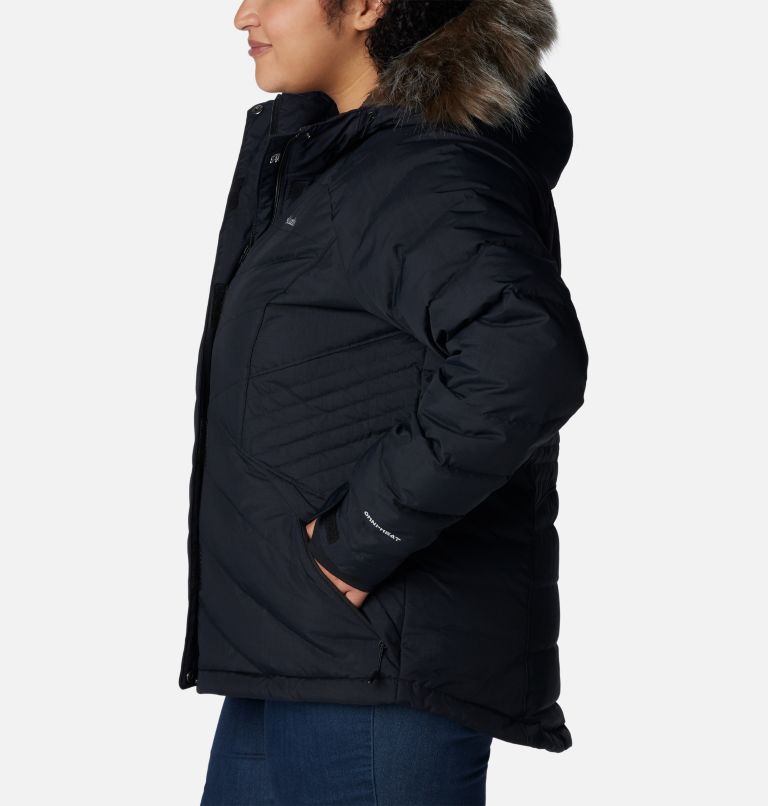 Women's Lay D Down III Jacket - Plus Size, Color: Black Matte, image 3
