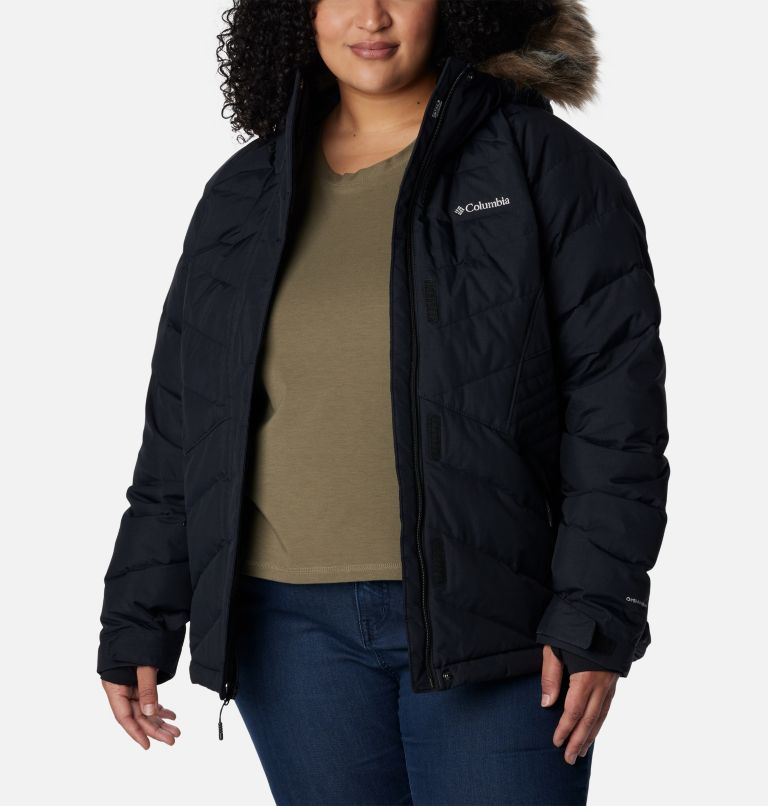 Women's Lay D Down III Jacket - Plus Size, Color: Black Matte, image 9