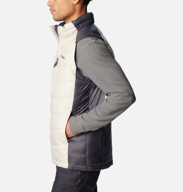 Men's Labyrinth Loop Vest, Color: Dark Stone, Shark, image 3