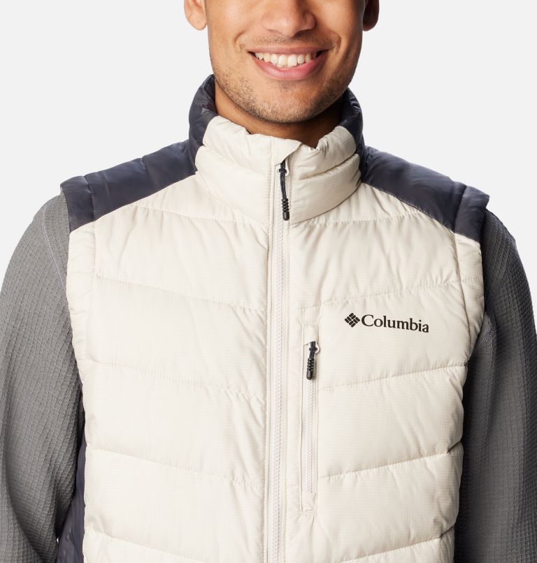 Men's Labyrinth Loop Vest, Color: Dark Stone, Shark, image 4