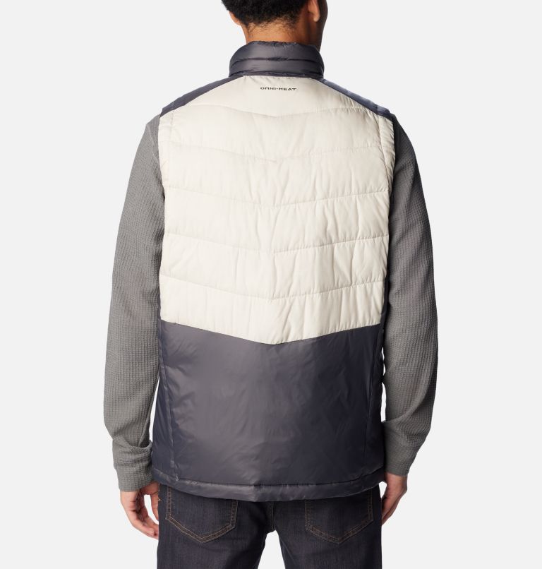 Men's Labyrinth Loop Vest, Color: Dark Stone, Shark, image 2
