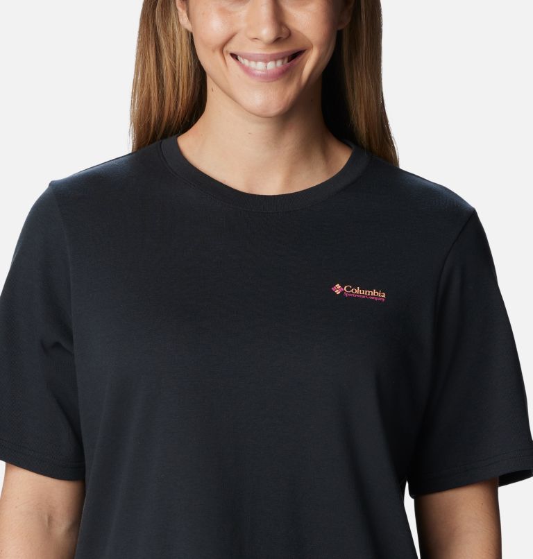 Women's Wintertrainer Graphic T-Shirt, Color: Black, image 4