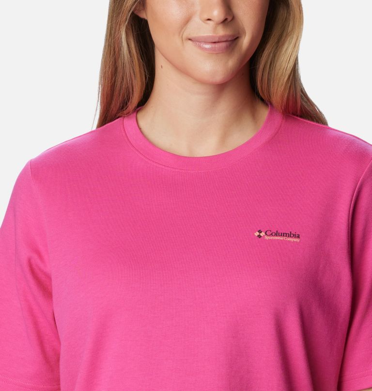 Women's Wintertrainer Graphic T-Shirt, Color: Fuchsia Fizz, image 4